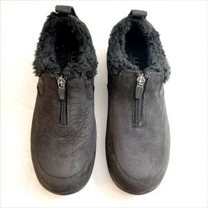 L.L. Bean Waterproof Insulated Faux Fur Trim Zip-Front Winter Boots